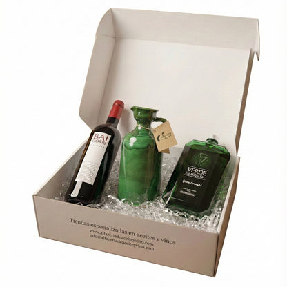 Pack Caja Regalo Alfarería de Aceite y Vino