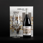 Vino tinto Cepa 21 Estuche Cepa 21+Copa